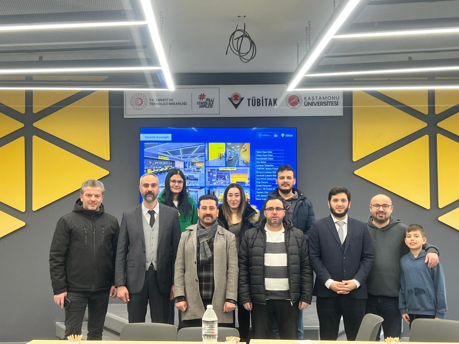 İktisadi ve İdari Birimler Fakültesi Milli Teknoloji Atölyesi Tanıtım Çalışmalarına Katıldı